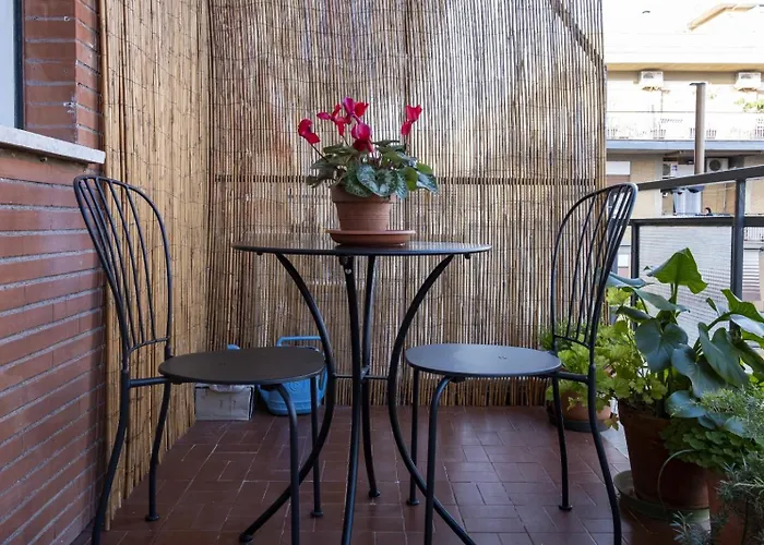 The Flat- Private Parking & Direct Bus To Vatican Apartmán *